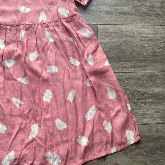 LOFT Pink Babydoll Dress Size M - Picture 3 of 7
